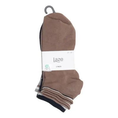 Sokken (Bruin) van Laze Bamboo, Elastaan, Polyamide