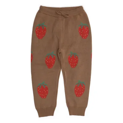 Sweatpants (Brown, Multicolored) from Konges Sløjd Cotton, Polyester