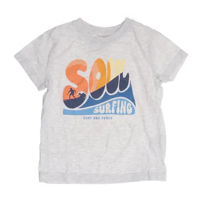 T-shirt (Grå, Flerfärgad) från Tao Bomull