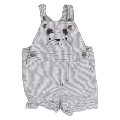 Rompers (Gray, White) from Carter's Cotton