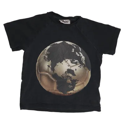T-shirt (Grijs) van Molo Katoen, Elastaan