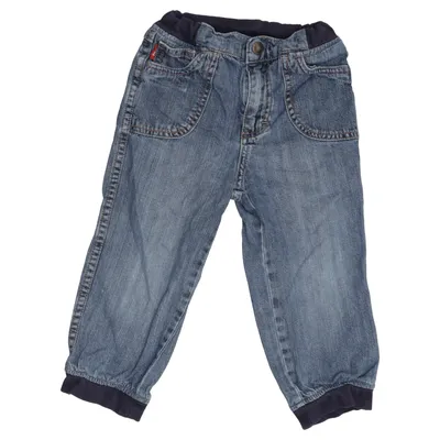 Jeans (Blå) från Polarn O. Pyret Bomull