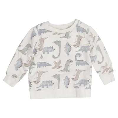 Sweatshirt (Beige, Blue, Brown) from Mini Cotton, Elastane