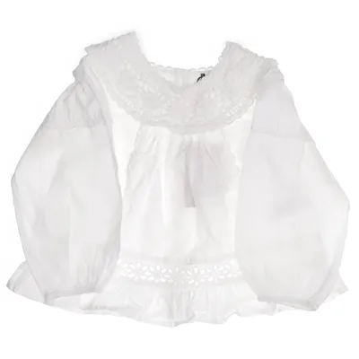 Blus (Vit) från Zara Bomull