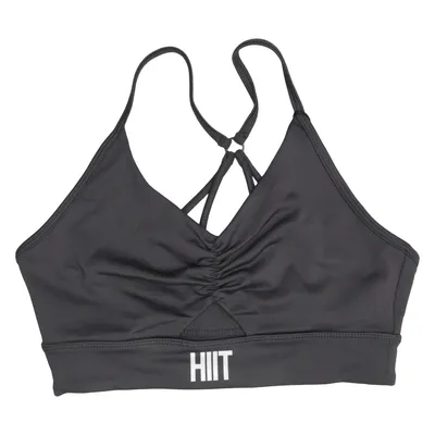 Brassière (Gris) de Hiit Élasthane, Polyester