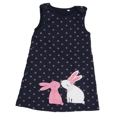 Dress (Blue, Pink, White) from Bluezoo Cotton