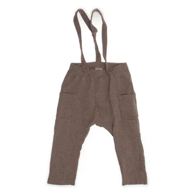 Hängselbyxor (Beige) från Lindex Baby Bomull, Elastan