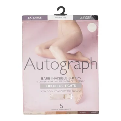 Nylon panty (Bare Invisible Sheers) van Marks & Spencer Autograph Katoen, Elastaan, Polyamide, Polyurethaan