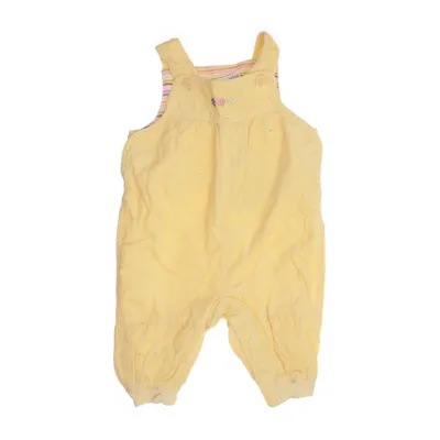 Hängselbyxor (Gul) från H&M Bomull