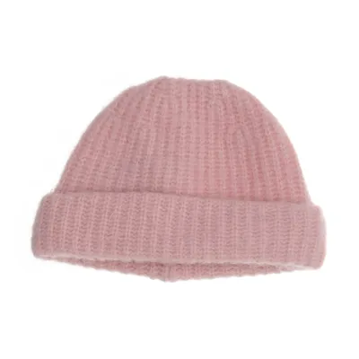 Beanie (Roze) van American Vintage Wol, Acryl, Polyamide, Mohair, Elastaan