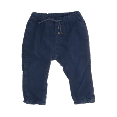 Corduroy broek (Blauw) van H&M Baby Katoen, Viscose