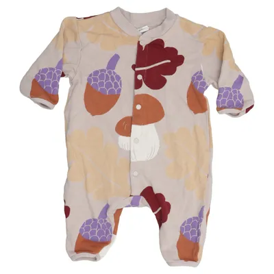 Barboteuse (Beige, Multicolore) de H&M Coton