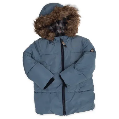 Vinterjakke (Blå) fra C&A Polyester