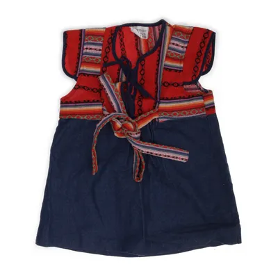 Klänning (Blå, Röd, Flerfärgad) från Swedish Design