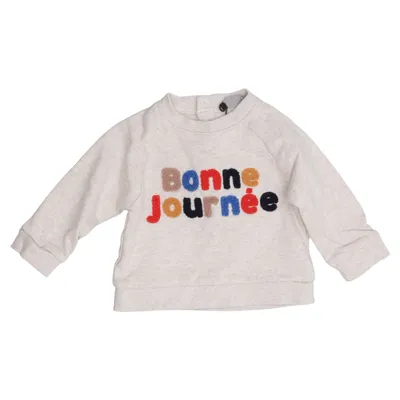 Sweatshirt (Beige, Meerkleurig) van Bout'chou Katoen, Elastaan