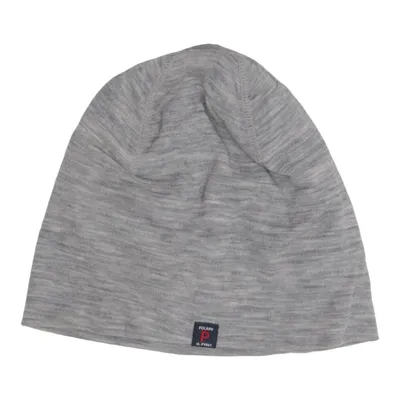 Beanie (Gray) from Polarn O. Pyret Merino wool