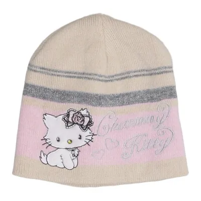 Beaniehue (Beige, Pink, Flerfarvet) fra Kitty Akryl