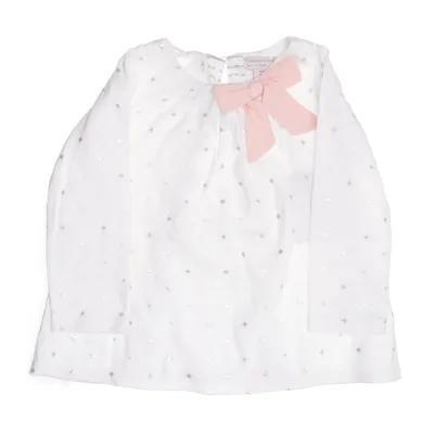 Tunika (Hvid, Pink, Sølv) fra Catherine Malandrino Bomuld, Polyester