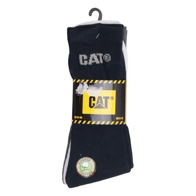 Socks (Blue, Gray, White) from Cat Cotton, Polyester