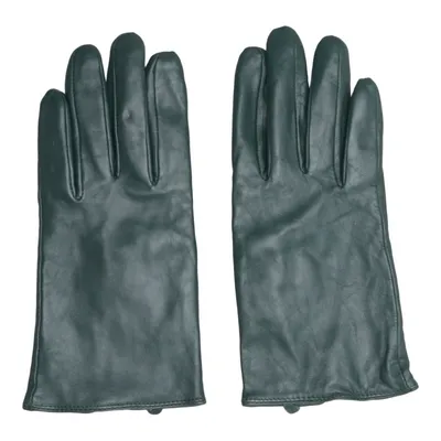 Läderhandskar (Grön) från Åhléns Skinn, Polyester