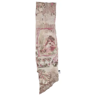 Sjal (Beige, Flerfarvet) fra Codello Silke