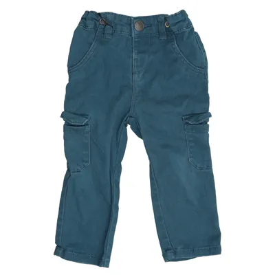 Pantalon cargo (Bleu) de Dopo Dopo Baby
