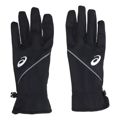 Gloves (Black) from Asics Elastane, Polyester