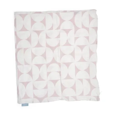 Kuddfodral (Vit, Rosa) från Spira Bomull