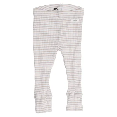 Leggings (White, Beige) from Newbie by KappAhl Cotton, Elastane