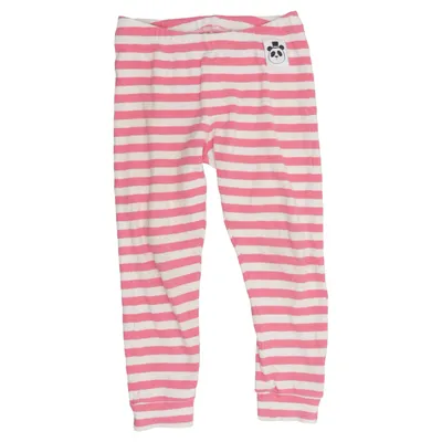 Caleçon long (Rose, Blanc) de Mini Rodini