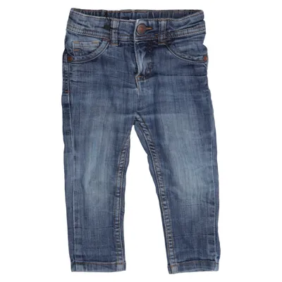 Spijkerbroek (Blauw) van Papagino Katoen, Elastaan, Polyester