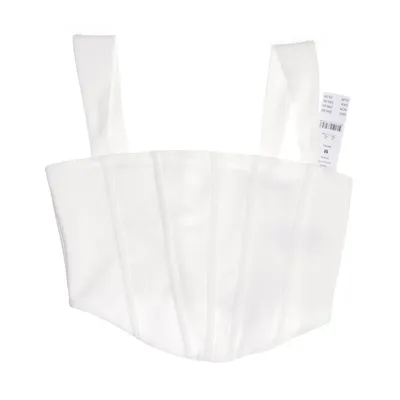 Bustier (Weiß) von Gina Tricot Elasthan, Polyester