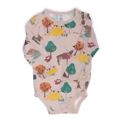 Body (Flerfarvet) fra Lindex Baby Bomuld, Elastan