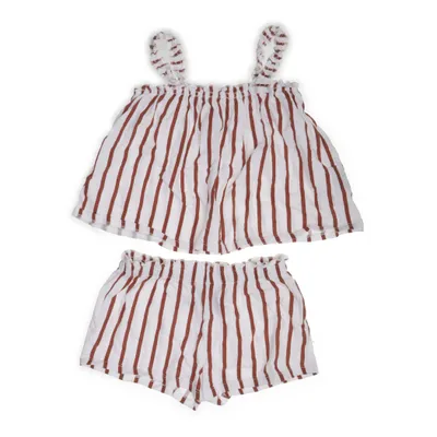 Set (Vit, Brun) från H&M Bomull, Elastan, Polyester