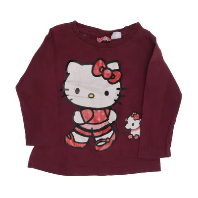 Lange mouwen shirt (Lila, Meerkleurig) van Hello Kitty