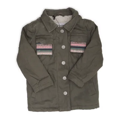 Jacka (Grön, Flerfärgad) från Cherokee Bomull, Polyester