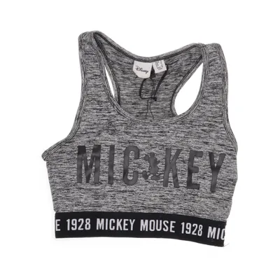 Sport-BH (Grå, Flerfärgad) från Mickey Mouse Elastan, Polyester