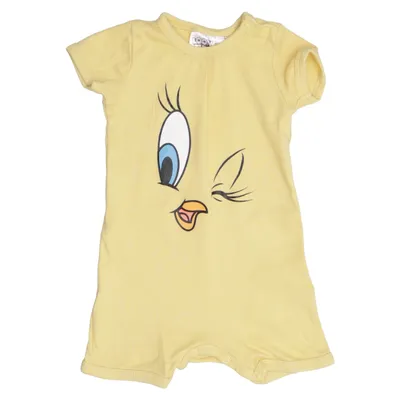 Barboteuse (Jaune) de Looney Tunes Coton biologique
