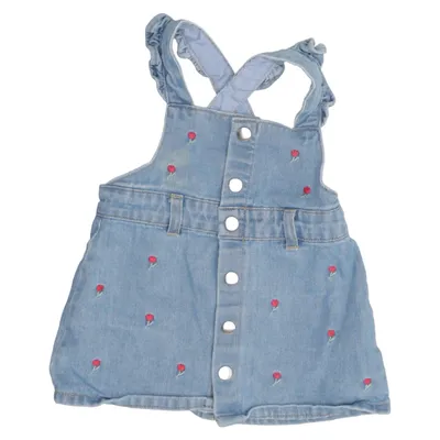 Robe salopette (Bleu, Multicolore) de Kiabi Coton, Polyester