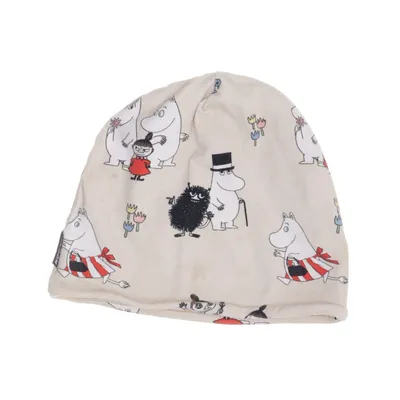 Beaniemössa (Beige, Flerfärgad) från Moomin by Lindex Bomull, Elastan