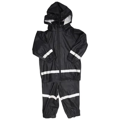 Regenkleidung (Schwarz) von MyWear Active Polyester, Polyurethan