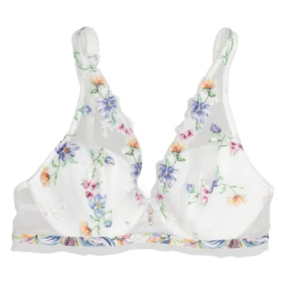 Soutien-gorge (Blanc, Multicolore) de Lise Charmel Élasthane, Polyamide, Polyester, Polyuréthane