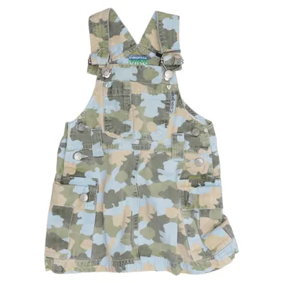 Robe salopette (Vert, Bleu, Beige) de European Kids Lindex Coton