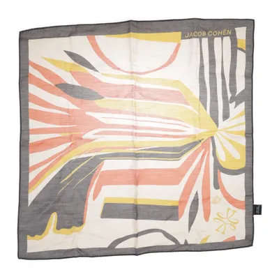 Neckerchief (Brown, Multicolored) from Jacob Cohen Cotton, Silk
