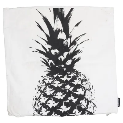 Housse de coussin (Blanc, Noir) de Eight Mood Coton