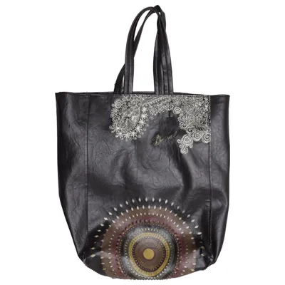 Skuldertaske (Sort, Flerfarvet) fra Desigual Polyester