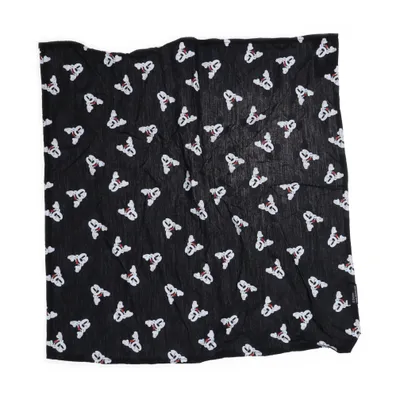 Neckerchief (Black, Multicolored) from Disney Cotton