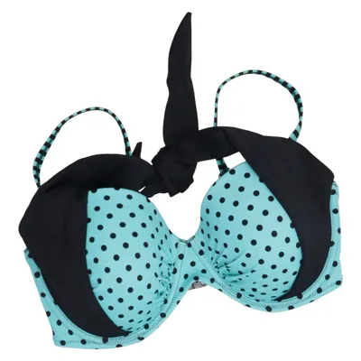 Bikini top (Green, Black) from Wiki Elastane, Polyamide