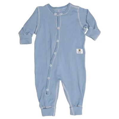 Barboteuse (Bleu) de Janus Laine de mouton