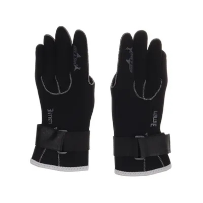 Ridehandsker (Sort) fra Dive & Sail